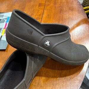 CROCS Charcoal Mules & Clogs
